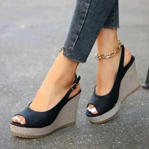 New Korean Summer Style Sexy & Comfortable Fish Mouth Wedge Heels With